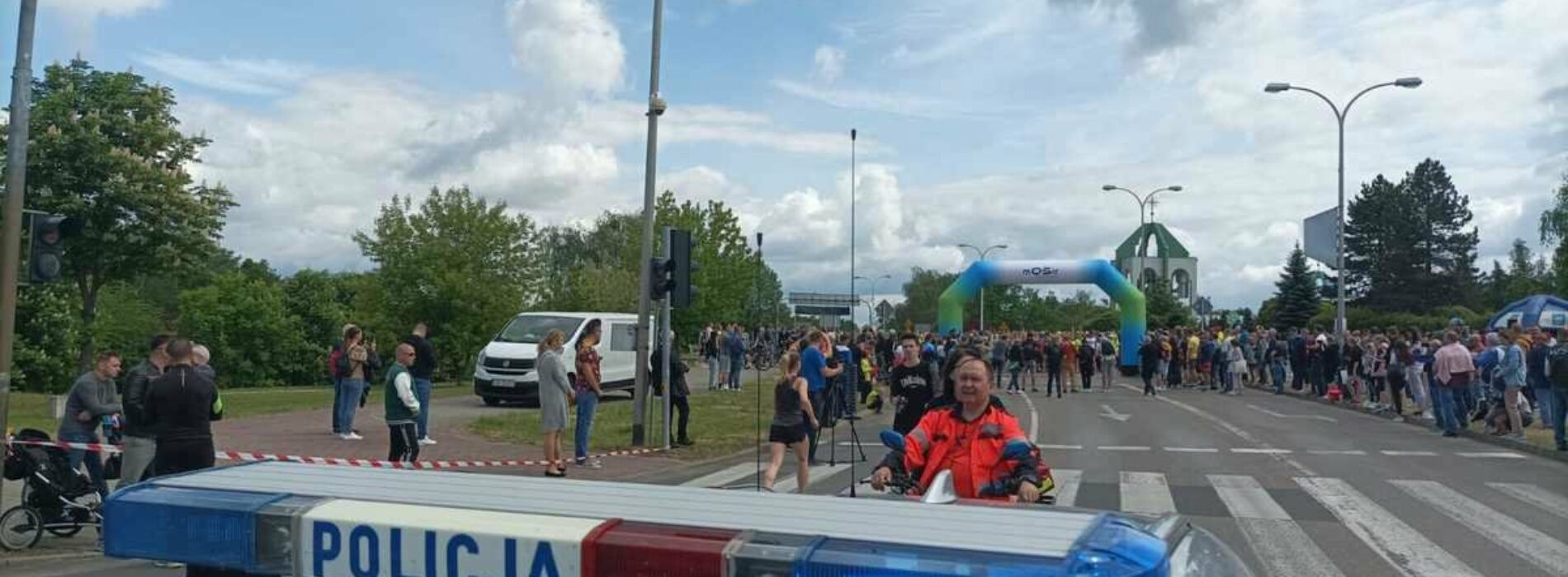 Policjanci czuwali nad bezpieczeństwem biegaczek